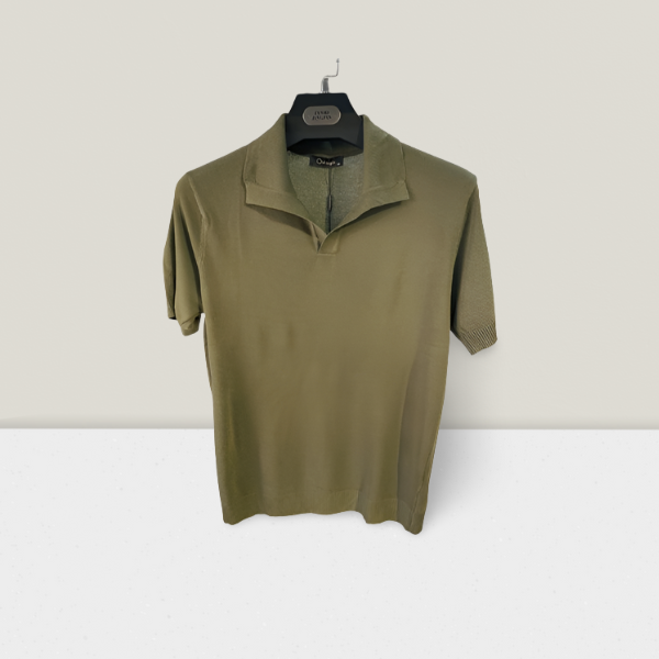 POLO EN MAILLE STRUCTURÉE image